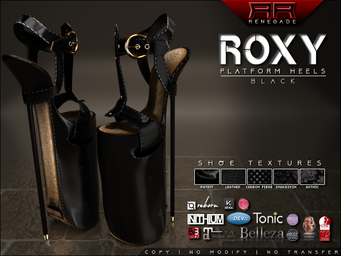 [Renegade] Roxy - Black (Wear)