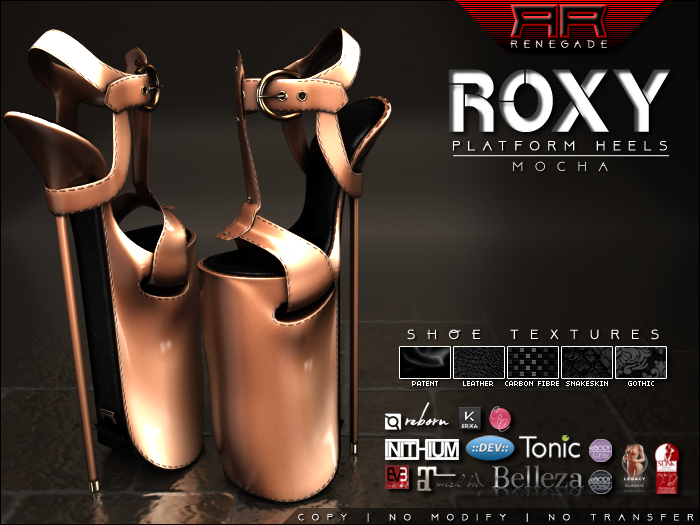 [Renegade] Roxy Platform Heels - Mocha