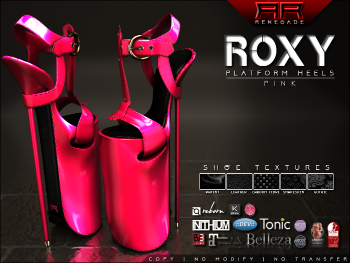 [Renegade] Roxy Platform Heels - Pink