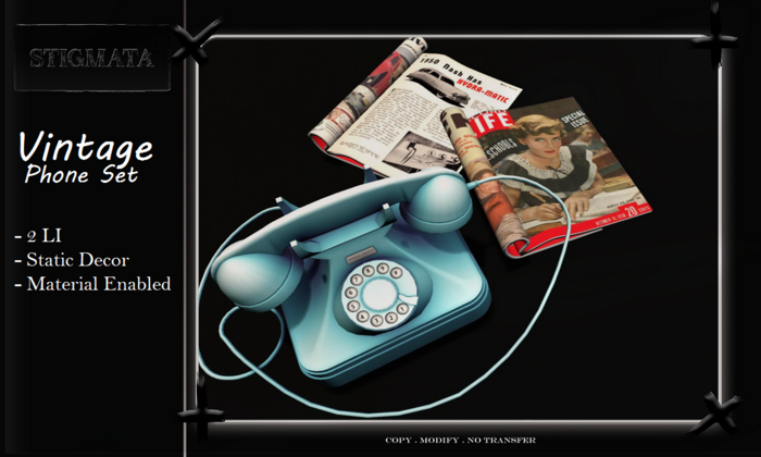 Stigmata - Vintage Phone Set - Add Me