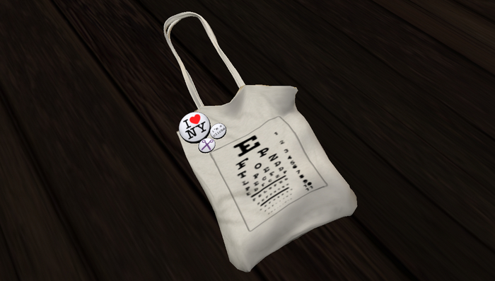 JUNE ~ tote bag *letters*