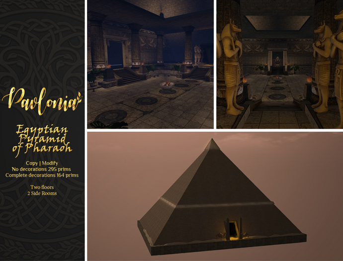 Egyptian Pyramid of Pharaoh DEMO (Footprint) 