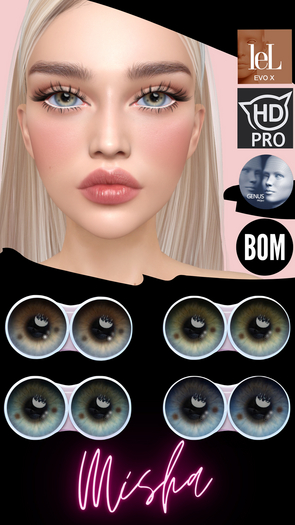 Misha. Peace Eyes Pack