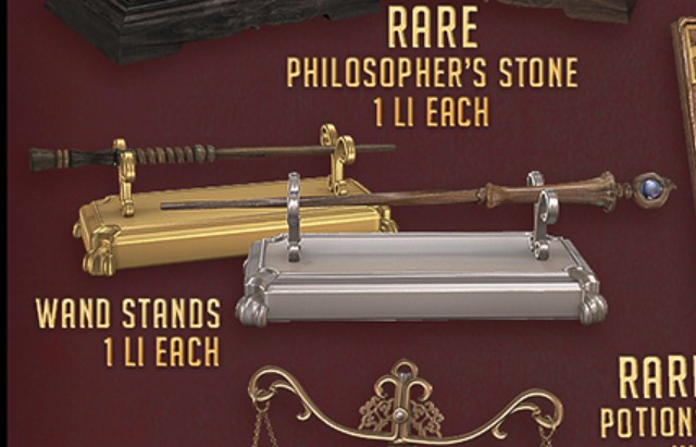 .random.Matter. - Magic Shop - Wand Stand I [Gold]