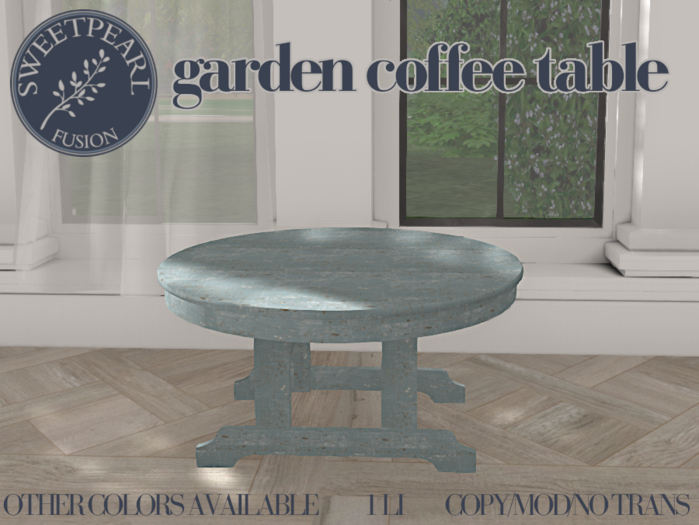 SweetPearl Fusion - Garden Coffee Table [Add]
