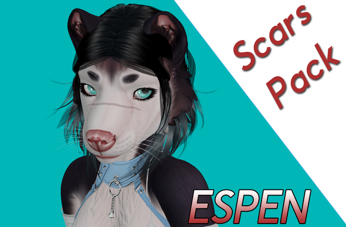 [ Sweet ] Scars Pack for Espen Head