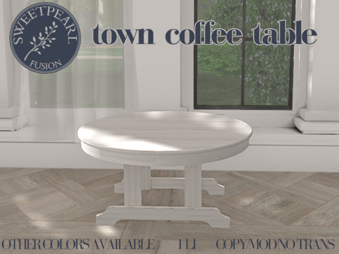 SweetPearl Fusion - Town Coffee Table