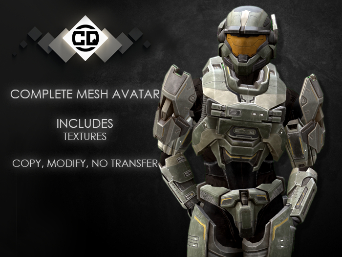 ◁.:CQ:. Spartan Masterchief Armor Bento Avatar▷