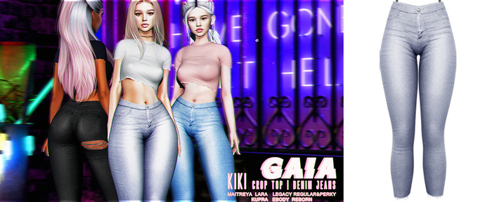 Gaia - Kiki Denim Jeans LIGHT