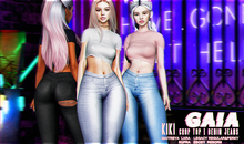 Gaia - Kiki Denim Jeans FULLPACK