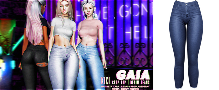 Gaia - Kiki Denim Jeans NAVY