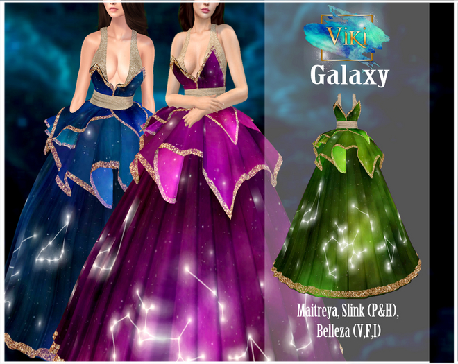 .Viki. Galaxy - Green 