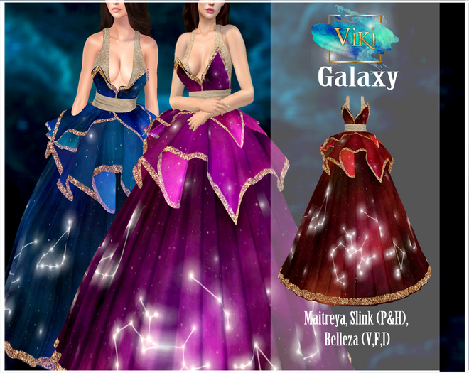 .Viki. Galaxy - Red 