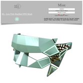 :::SOLE::: SA - Low Poly Studded EYE Mask (Mint)
