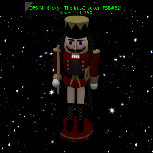 DFS Mr Clicky - The Nut Cracker (FSB#32) Uses Left: 250 2