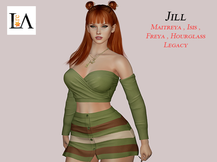 LA-Set Jill  unpack Green