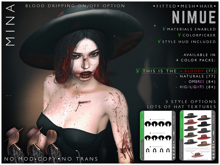 MINA - Nimue - Bloody Naturals [Add to Unpack]