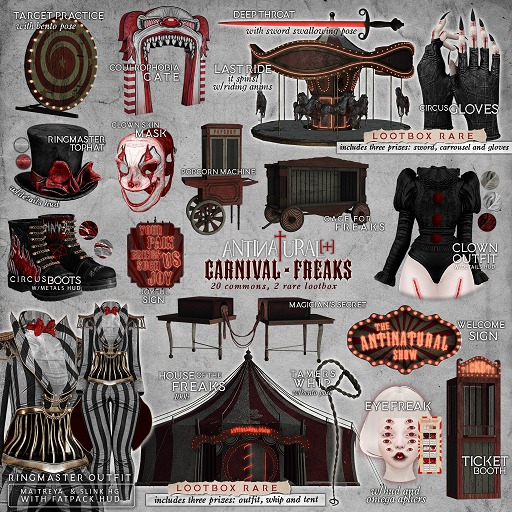 ANTINATURAL[+] Carnival Freaks / Clown Outfit / M / BEIGE