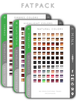 Second Life Marketplace - MINA - Nona - All colors [Add to Unpack]