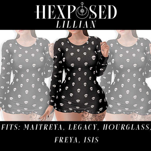 ~HexPosed~Lillian Outfit - SKULL