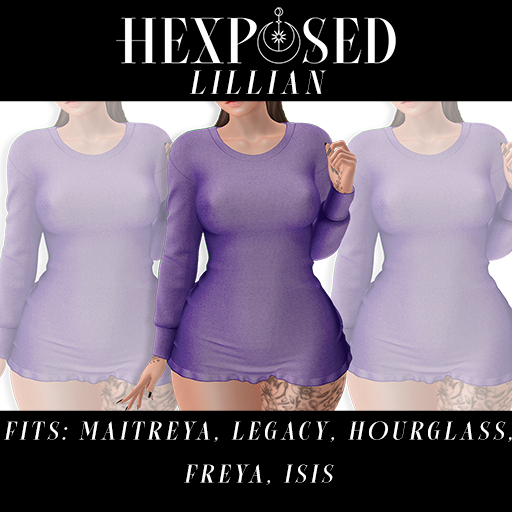 ~HexPosed~Lillian Outfit - PURPLE
