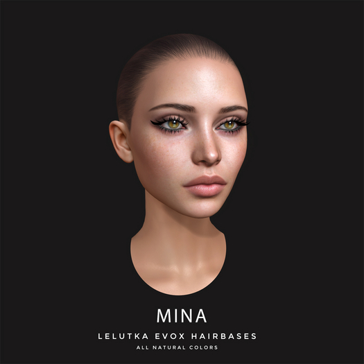 MINA - Nona BOM headbases Lelutka Evox [Add to Unpack]