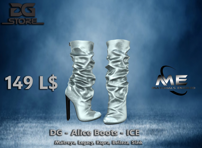DG - Alice Boots - Ice - Box