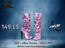 DG - Alice Boots - Pink - Box