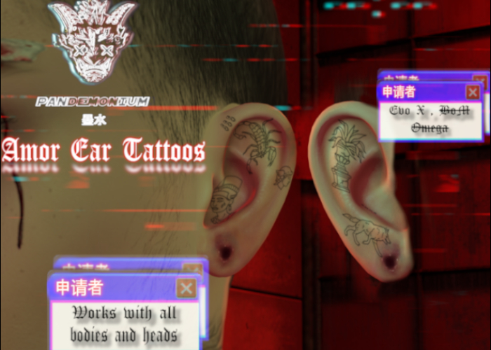 panDEMONium ink - Amor Ear Tattoos