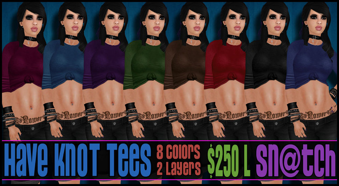 :::Sn@tch Have Knot Tees (Dark):::