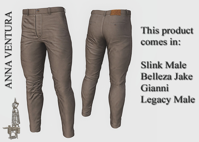 A.V _Men's Chino Pants _04 _ Belleza Jake, Slink, Legacy, Gianni