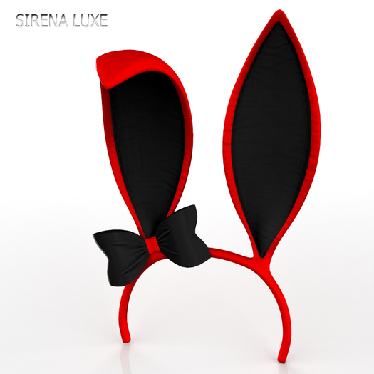 Black Red Head Band