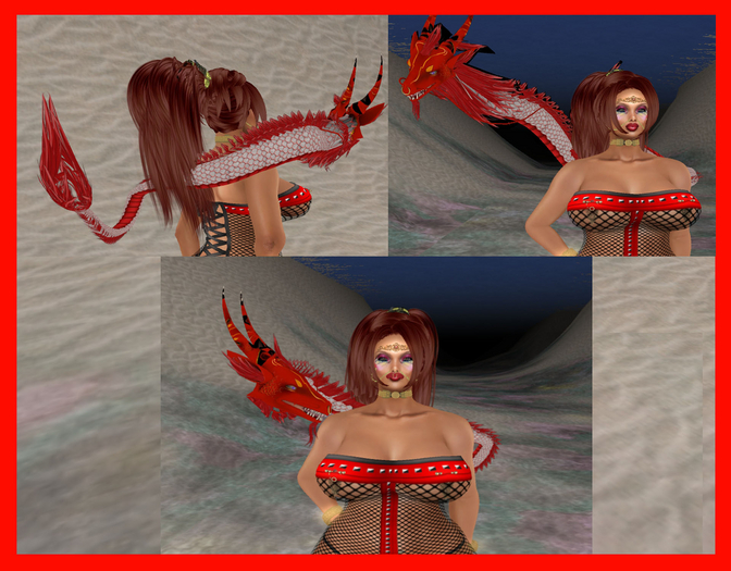 DRAGON With HUD Movements Fierce DRAGON