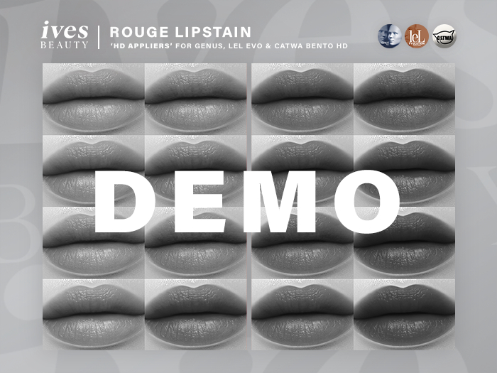 IVES - Rouge Lipstain - #DEMOS