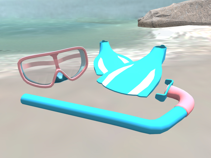 SweetPearl Fusion - Snorkel Gear Baby Blue