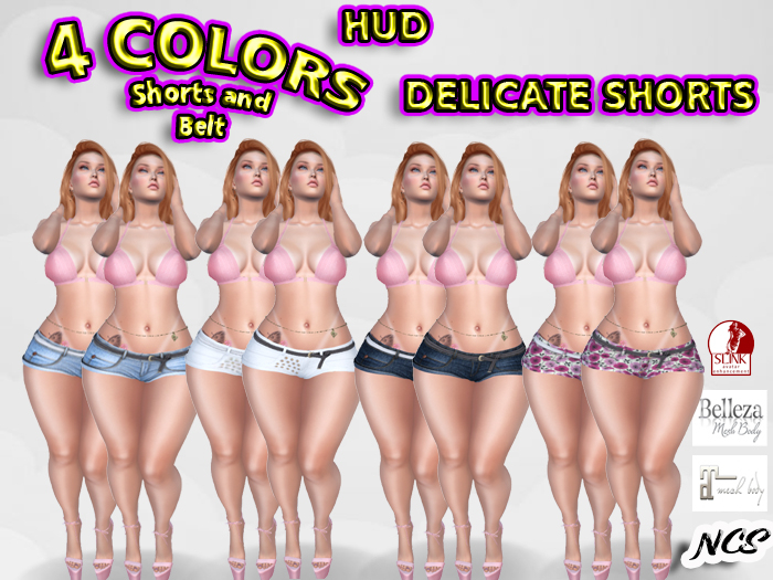 .:NCS:. DELICATE SHORT JEANS