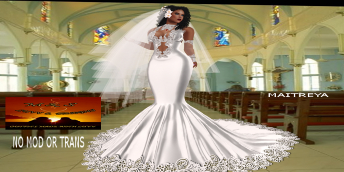 M & S LOVE C DESIGNS MISHA WEDDING GOWN