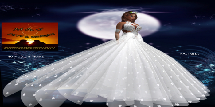 M & S LUVV C DESIGN Niki WEDDING GOWN