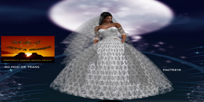M & S LUVV C DESIGNS  WEDDING GOWN PREIMUM