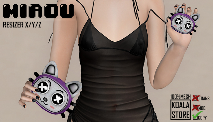// KOALA STORE // MIAOU CHIBI PURPLE