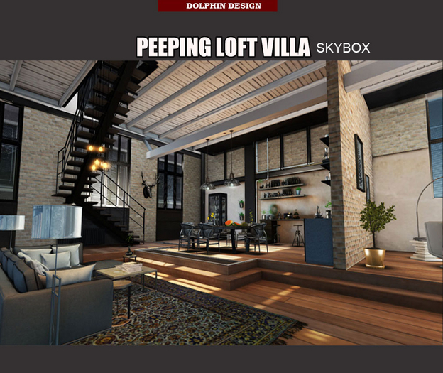 [Dolphin Design]Peeping Loft Villa Skybox