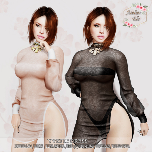 {AE} YVETTE DRESS\10 colors \FATPACK