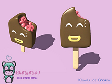 OhMyMesh! Kawaii Ice Cream - Full Perm Mesh