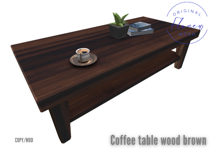 [Flaneur] - Coffee table wood brown
