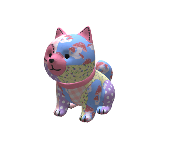 Holdable shibi dog