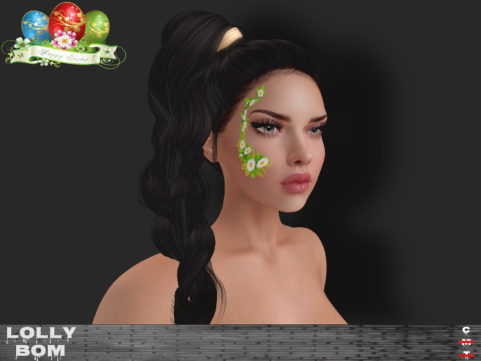 LOLLY's BOM things... [tattoo] Easter - Daisies - (R)