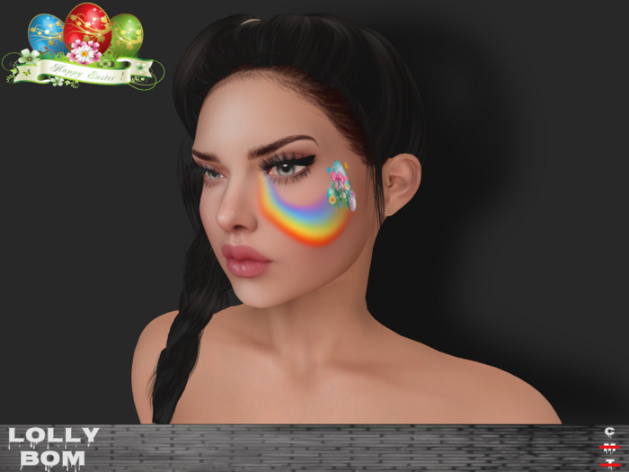 LOLLY's BOM things... [tattoo] Easter - Rainbow