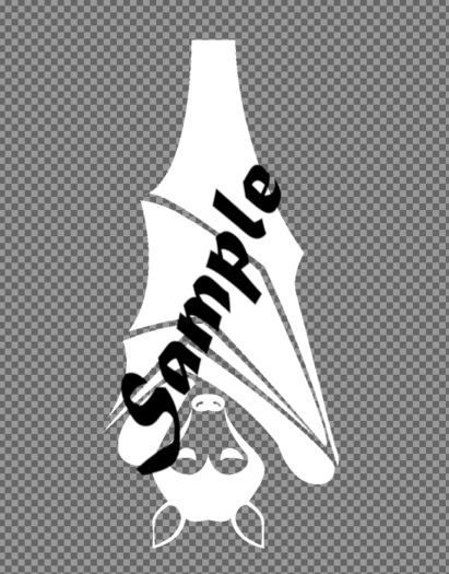 Graphic Reduction - Bat