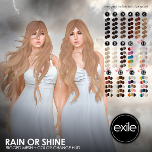 Exile::Rain or Shine complete set
