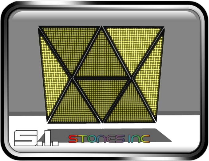 Disco Led Triangle : Stones Inc.